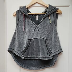 Free People Cropped Hoodie